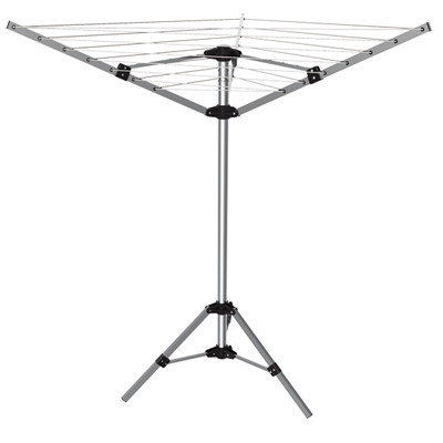 LYQ204 3 arms 18 meter outdoor camping dryer with  tripod stand