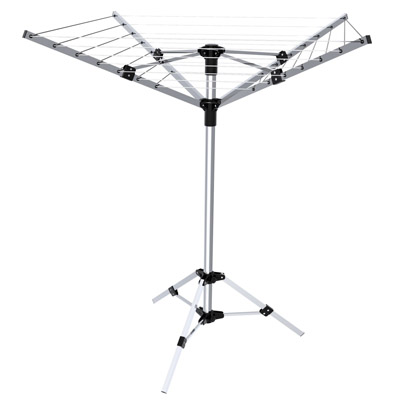LYQ210 4 arms 20 meter outdoor camping dryer with tripod stand
